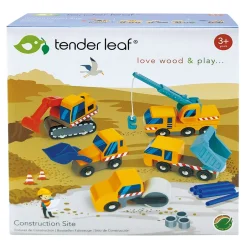 Online 5 arbejdskøretøjer - Byggeplads Legetøjsbiler