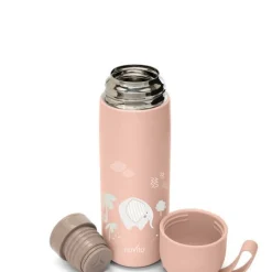 Online 400 ml rustfri stål drikkeflaske PINK Madkasser & Drikkedunke