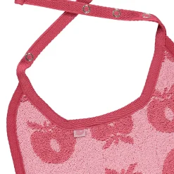 Best 2 pak lille hagesmæk med æbler - Sea pink Hagesmække