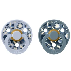 Hot 2 pk Colour Bobo Latex str.2 Dusty Blue Mix Sutter