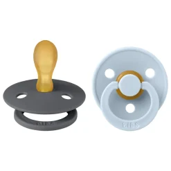 Clearance 2 pk. Colour Latex Size 2 Symmetric Iron/Baby Blue Sutter