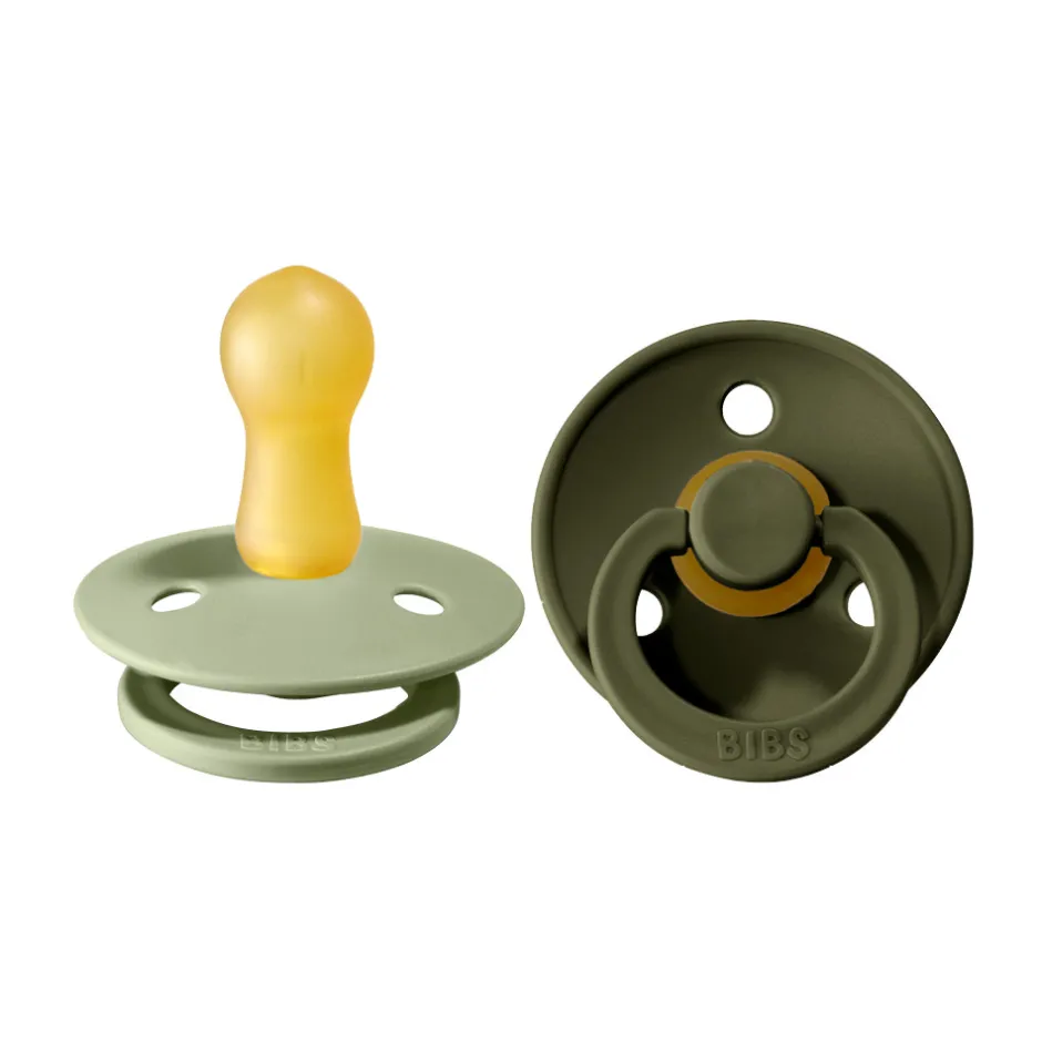 New 2 pk. Colour sut 6-18 mdr. latex - sage/hunter green Sutter