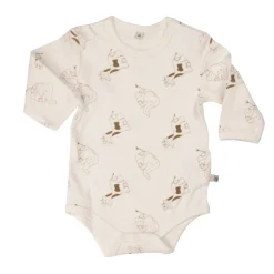 4 Stk L/Æ Bodystockings - Offwhite 200 Multipack|Bodystocking Langærmet