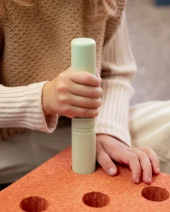 Discount 8 x Connector pegs Dusty Green Store Byggesæt|Tumlemøbler