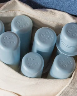 Outlet 8 x Connector pegs Sky Blue Store Byggesæt|Tumlemøbler