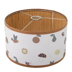 Discount Agnes Lampeskærm, Brun, Bambus Børn Lamper