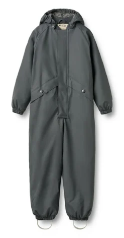 Aiko Termo Regndragt - Greyblue Regntøj
