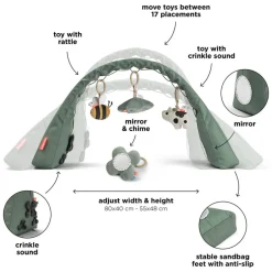 Hot Aktivitetsbue Tiny farm Grøn Aktivitetstæpper