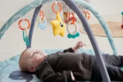 Best Aktivitetsstativ m. 5 stykker legetøj - ZOO Aktivitetstæpper