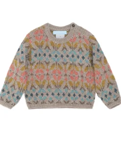New Alpaca Uld Sweater - MULTI Uldoverdele