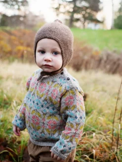 New Alpaca Uld Sweater - MULTI Uldoverdele