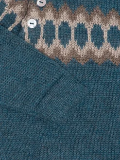 Discount Alpaca Uld Trøje - DARK REEF Uldoverdele