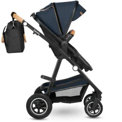 Best Amber 3i1 duovogn - blue navy Vognpakker|Kombivognspakker