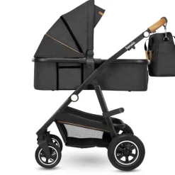 Outlet Amber 3i1 duovogn - grey graphite Kombivognspakker|Vognpakker