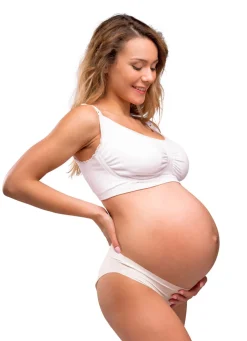 Best Amme BH Med Gelé Bøjle og Indlæg - Hvid Amme Bh'Er