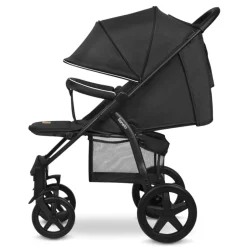 New Annet Plus klapvogn - black carbon Klapvogne Med Flade Sæder