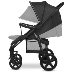 New Annet Plus klapvogn - black carbon Klapvogne Med Flade Sæder