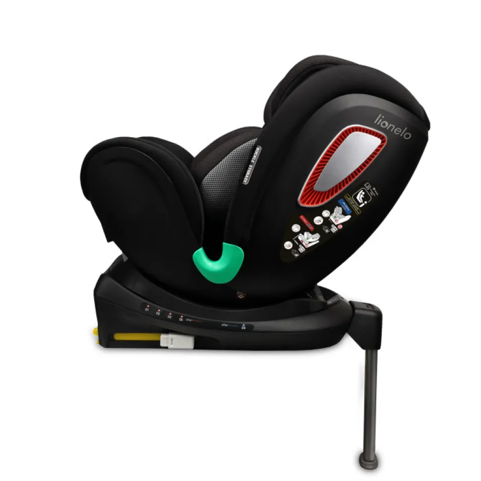 Antoon Plus autostol - black onyx Autostole Med Integreret Baser|Autostole 40-125 Cm (0-6 År)