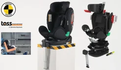 Antoon Plus autostol - black onyx Autostole Med Integreret Baser|Autostole 40-125 Cm (0-6 År)