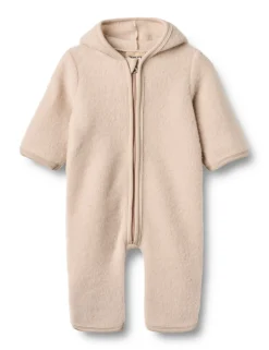 New Ata Uld Fleece Heldragt - Pale lilac Køredragter|Ulddragter