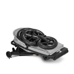 Outlet Avi Spin - Fog Grey Løbevogne|Klapvogne Med Flade Sæder