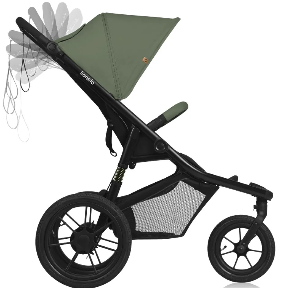 Discount Azura - green forest Klapvogne Med Flade Sæder