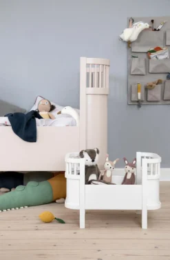 Outlet Baby & Jr. seng - birchbark rose - FSC® Børn Tremmesenge