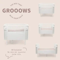 Online Baby & Jr. seng - classic white - FSC® Børn Tremmesenge