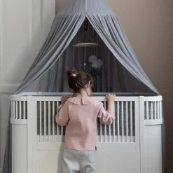 Outlet Baby & Jr. seng - classic white med madras Børn Pakkeløsninger|Tremmesenge