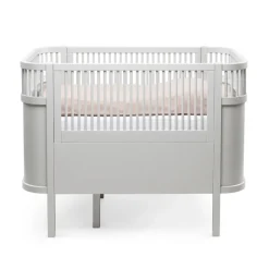 Best Baby & Jr. seng - stone grey - FSC® Børn Tremmesenge