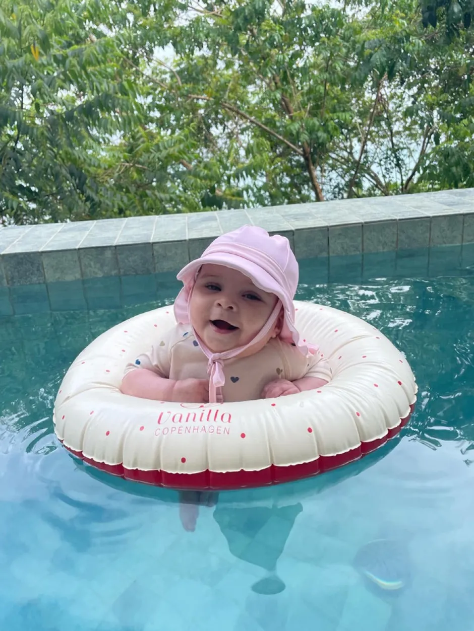 Baby badering- Berry - Dots Badetilbehør