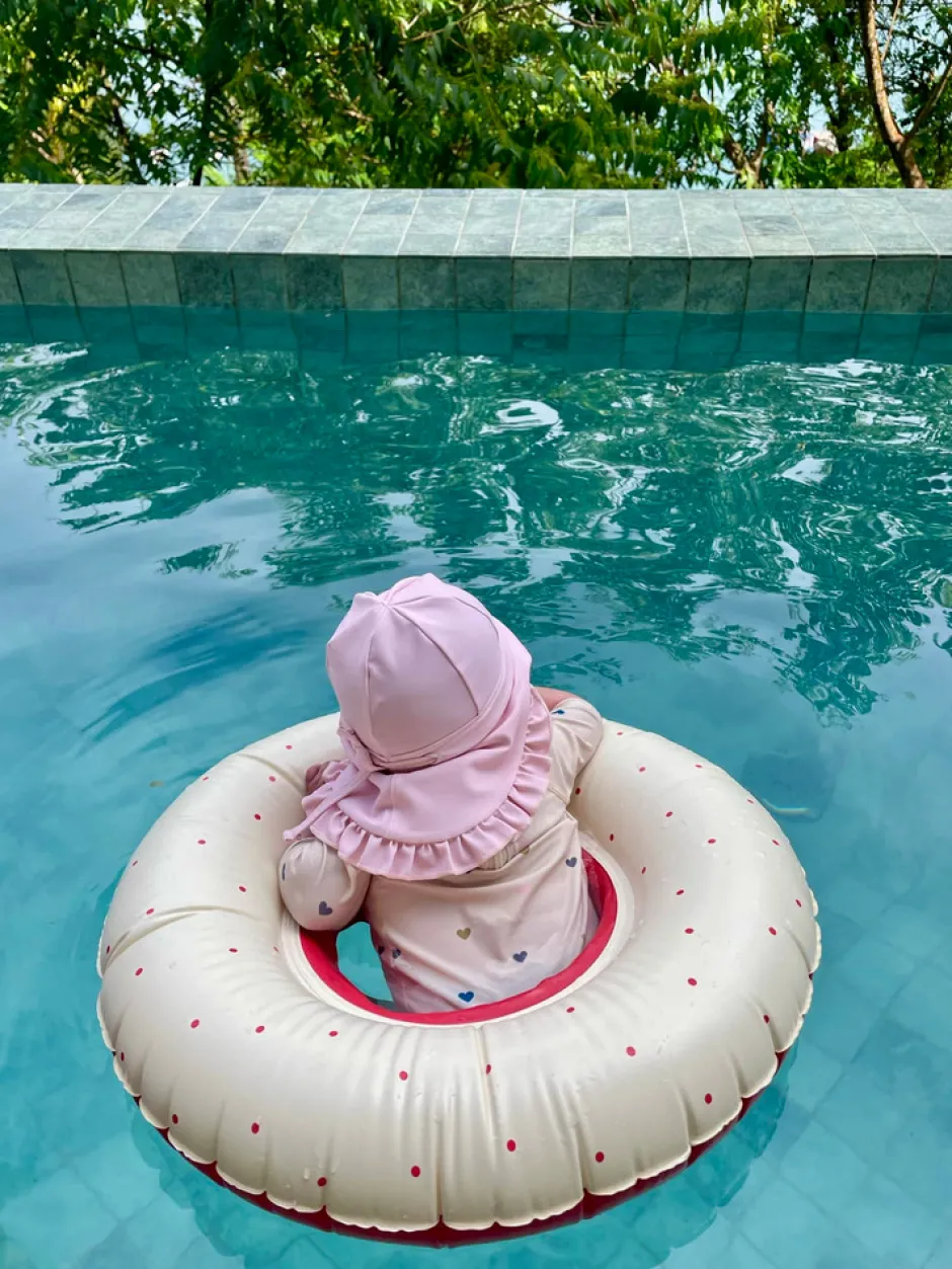 Baby badering- Berry - Dots Badetilbehør