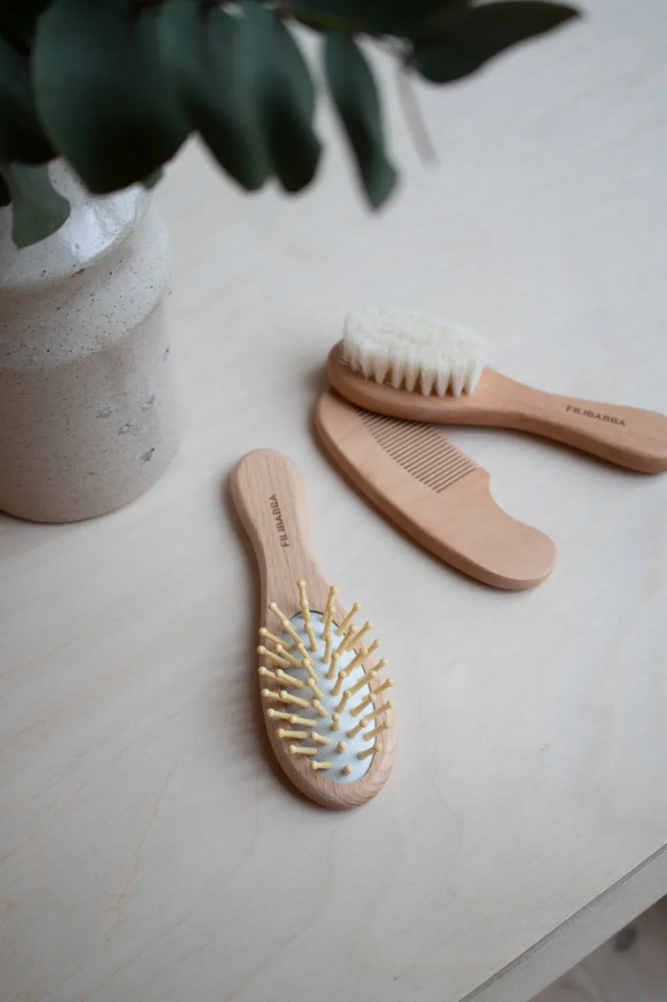 Baby børstesæt Plejeartikler Til Baby