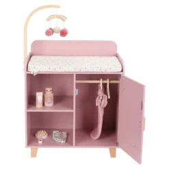 Outlet Baby kommode pink Dukketilbehør