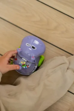 Discount Baby legetøjsbil - flodhest med konfetti Legetøjsbiler