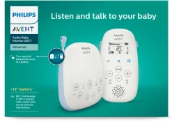 Hot Baby Monitor m. temperatursensor og vuggeviser Babyalarmer