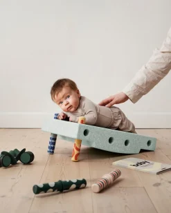 Sale Baby Motoriksæt - Ocean Mint / Forest Green Store Byggesæt|Tumlemøbler