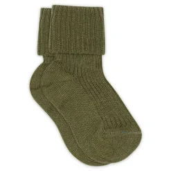 New Baby rib ankelstrømpe - Olivine Strømper