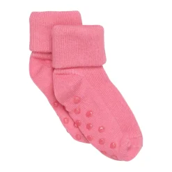 Hot Baby rib sok m. ABS - Morning Glory Skridsikre Strømper|Strømper
