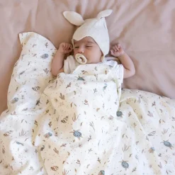 Discount Baby Sengetøj - GOTS Sea Garden Børn Sengetøj