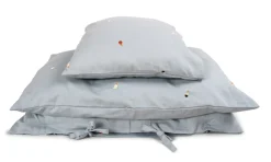 Clearance Baby sengetøj - Pearl Blue Børn Sengetøj