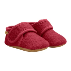 Outlet Baby wool slippers - Rio Red Uld Hjemmesko