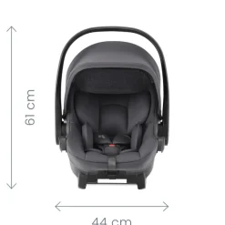 Baby-Safe Core - midnight grey Autostole 40-87 Cm (0-15 Mdr.)