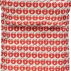 Discount Babysengetøj 70x100cm med æbler - Red Børn Sengetøj