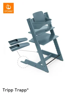 New Babysæt² - fjord blå Børn Tilbehør Til Højstole