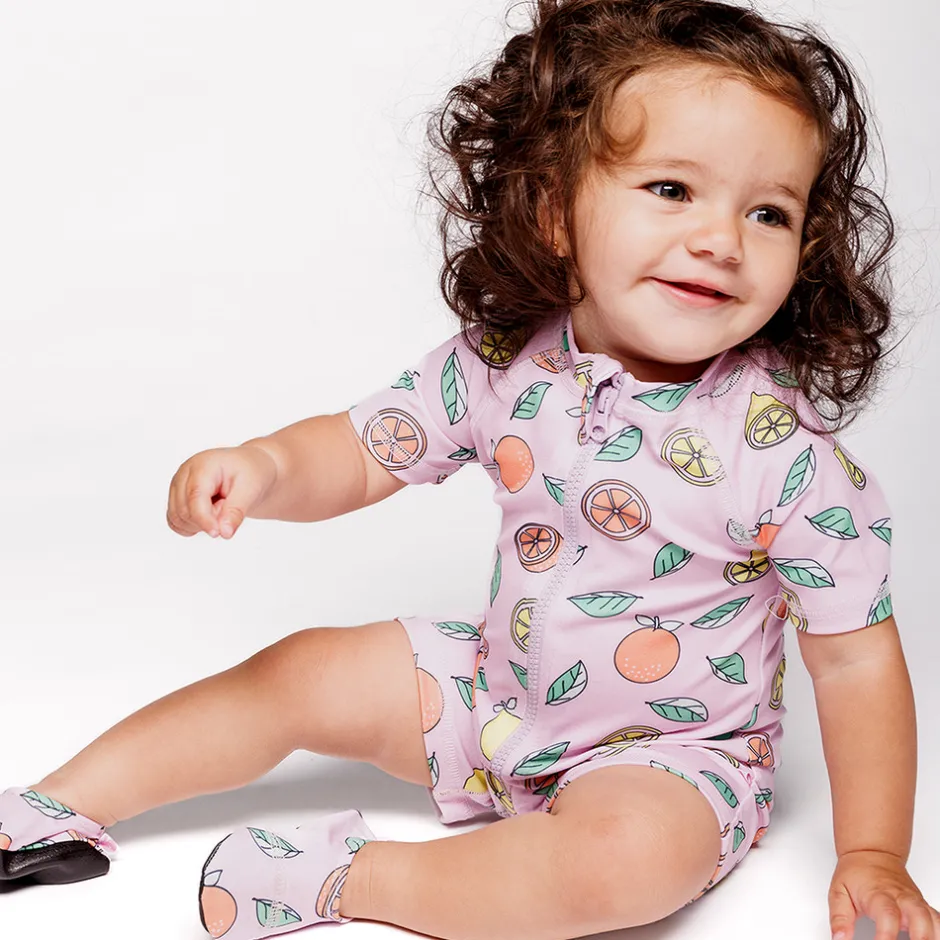 Sale Badedragt UV50 - Pink lavender Badedragter & Bikinier