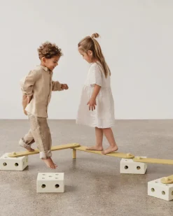 Outlet Balancebane Sand Grey / Honey Yellow Tumlemøbler