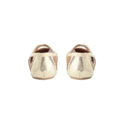 Best Ballerina - Champagne Sandaler Med Blink|Hjemmesko