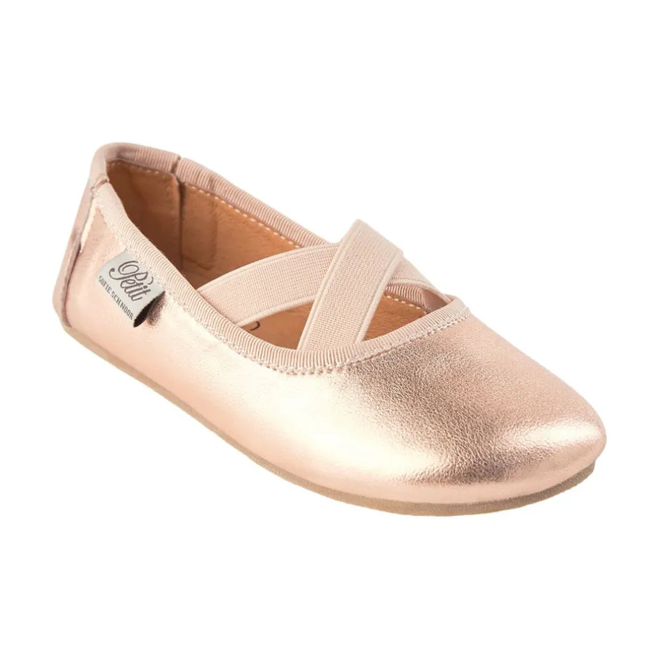 Outlet Ballerina - Peach Sandaler Med Blink|Hjemmesko
