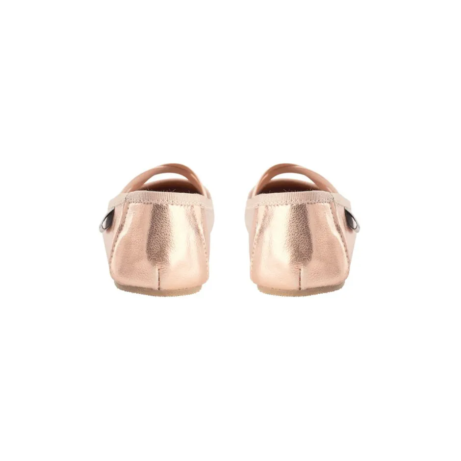 Outlet Ballerina - Peach Sandaler Med Blink|Hjemmesko